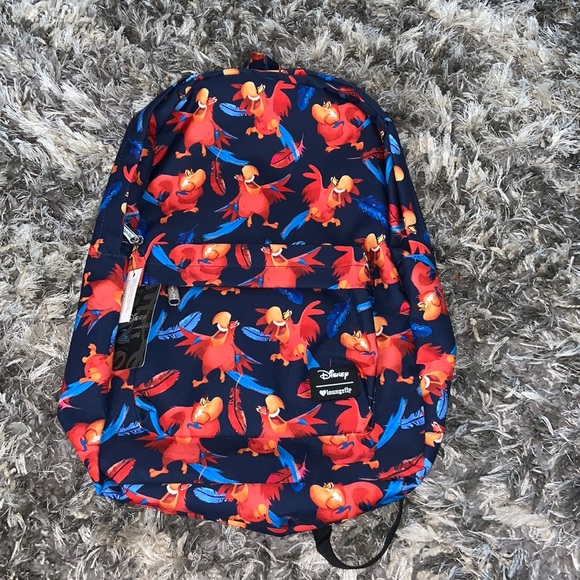 Loungefly Handbags - NEW Disney Aladdin Loungefly Backpack Knapsack